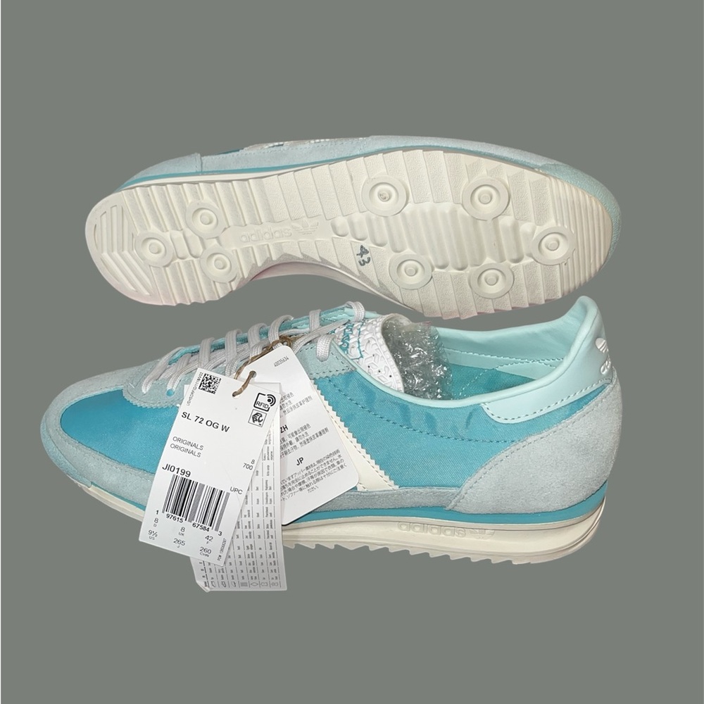 *new* Adidas Women's SL 72 Sneakers - Easy Mint - Picture 9 of 13